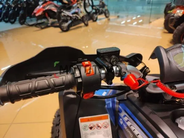 Квадроцикл детский YACOTA (Якота) SPORTY XX серый/синий (машинокомплект) | Мототека