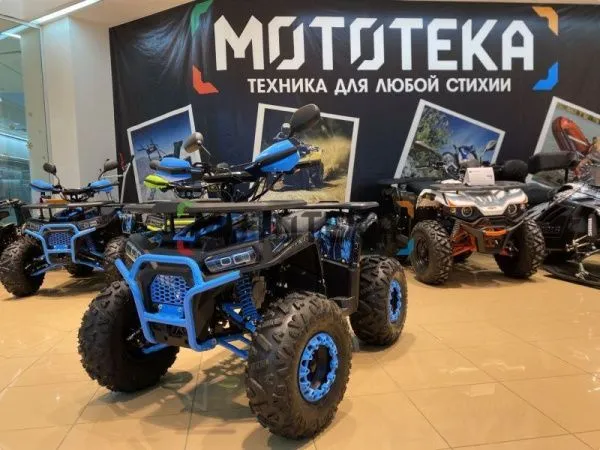 Квадроцикл детский | FREELANDER PRO 125 XTS синий (машинокомплект) | Мототека
