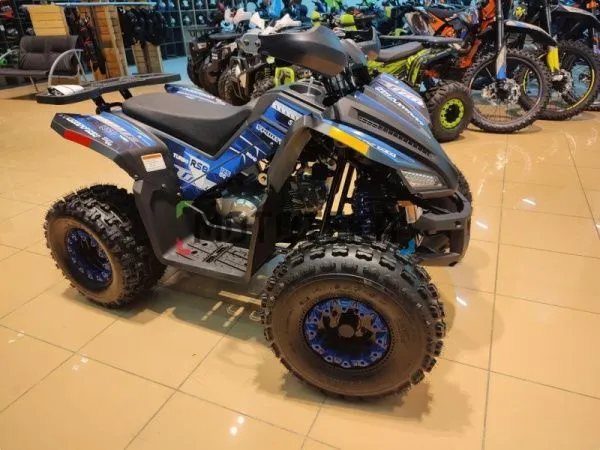 Квадроцикл детский YACOTA (Якота) SPORTY XX серый/синий (машинокомплект) | Мототека