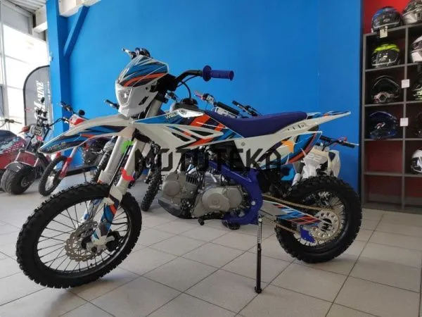 Питбайк Wels (Велс) RT 125 17/14 полуавтомат синий | Мототека