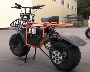 Мотоцикл внедорожный СКАУТ - 7 БОЦМАН 2. колеса GIANT (фара. эл. ст.. перед. и задн. подвеска. 8.0 л.с.. руч. старт.)
