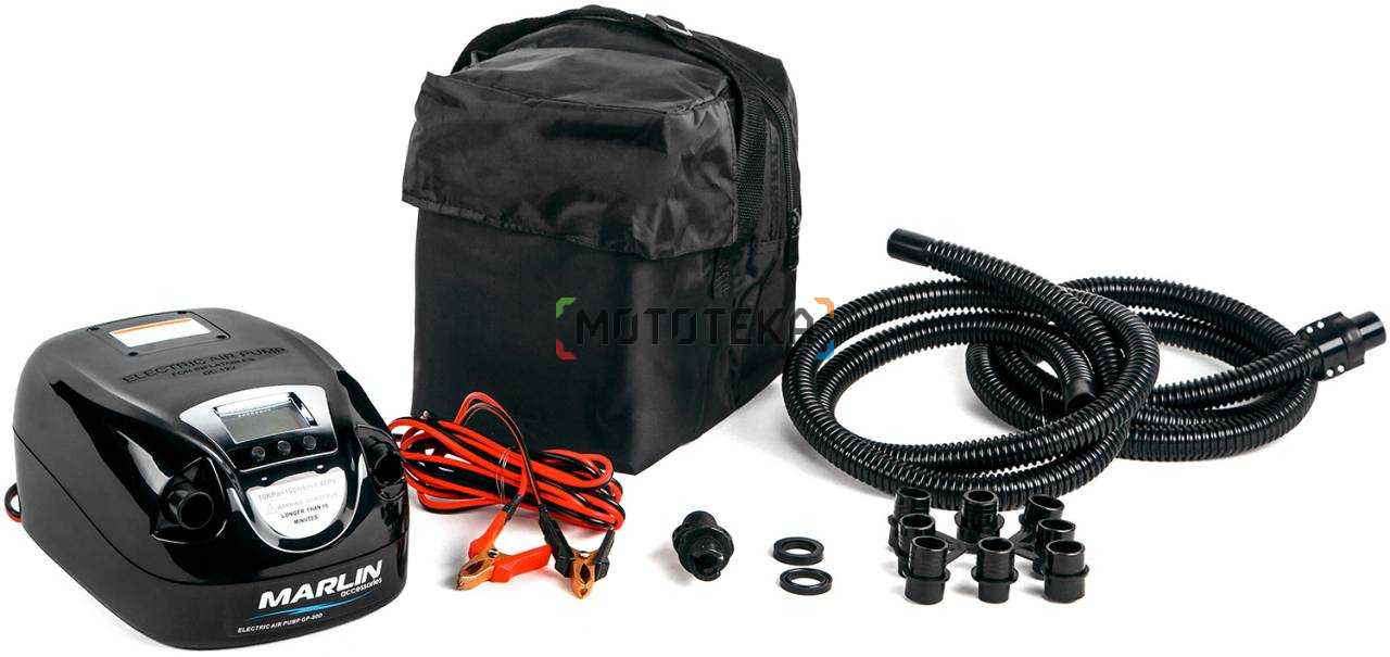 Насос электрический MARLIN (Марлин) GP - 80 D для лодок ПВХ