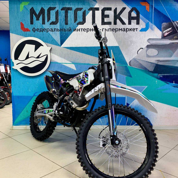 Мотоцикл кроссовый / эндуро BRZ (БРЗ) X5 Lite 250 (ZS172FMM-3) 21/18 White | Мототека