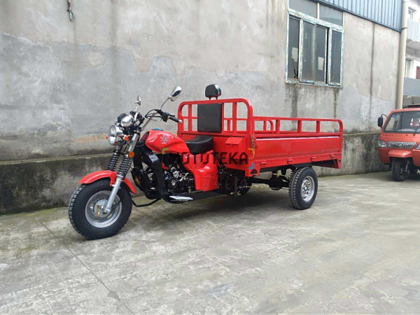Трицикл грузовой Мотомир AGIAX 1 250 куб. см, ВОЗД.ОХЛ, кузов 2м красный с ПТС | Мототека