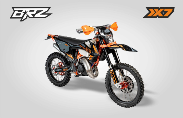 Мотоцикл кроссовый / эндуро BRZ (БРЗ) X7 KS 150 21/18 | Мототека