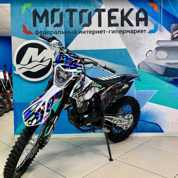 Мотоцикл кроссовый / эндуро BRZ (БРЗ) X5 Lite 250 (ZS172FMM-3) 21/18 White | Мототека