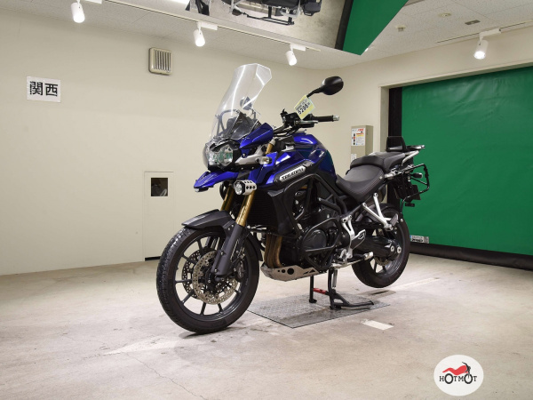 Мотоцикл TRIUMPH Tiger Explorer 2012, СИНИЙ пробег 29159 | Мототека