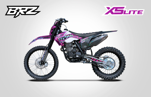 Мотоцикл кроссовый / эндуро BRZ (БРЗ) X5 Lite 250 21/18 Purple | Мототека