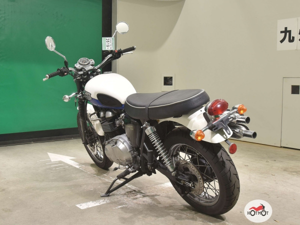 Мотоцикл TRIUMPH Scrambler 2006, БЕЛЫЙ пробег 55910 с ПТС | Мототека