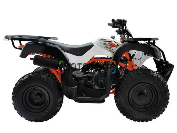 Квадроцикл подростковый KAYO (Кайо) AU150 CVT (белый пластик 2022 г.) (машинокомплект) | Мототека