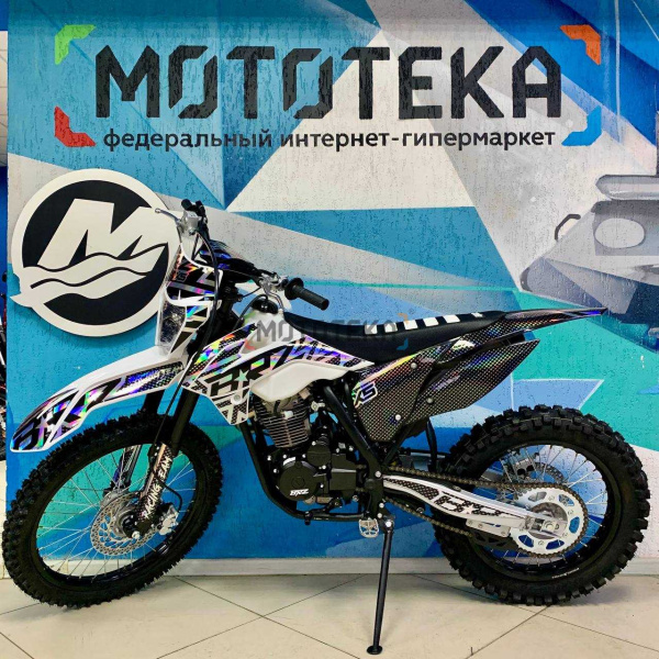 Мотоцикл кроссовый / эндуро BRZ (БРЗ) X5 Lite 250 (ZS172FMM-3) 21/18 White | Мототека