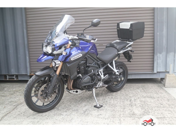 Мотоцикл TRIUMPH Tiger Explorer 2012, СИНИЙ пробег 18149 с ПТС | Мототека